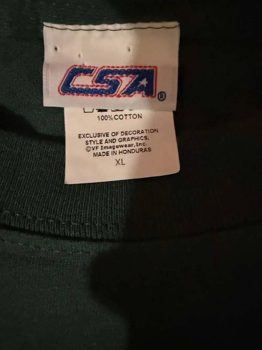 CSA Oakland Athletics T-Shirt Size XL Green 2006 Cactus League Spring Training